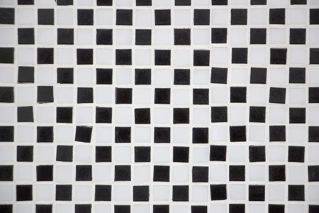 Background - ceramic black and white cubesのイラスト素材