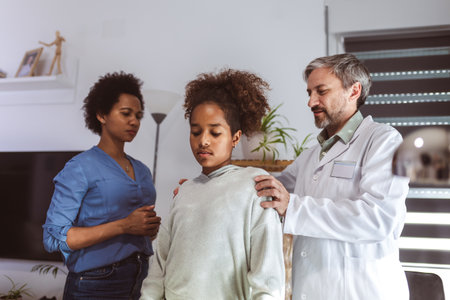 Physical therapy for children. Bad posture correction.