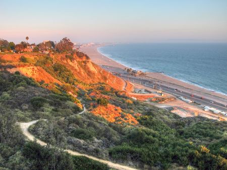 California Coast, August 2003の写真素材