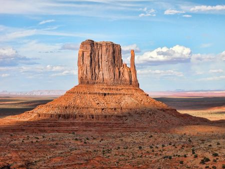 Detail of the Monument Valley National Park, Arizonaの写真素材