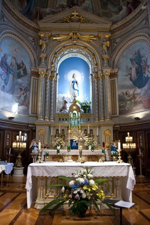 Detail of Quebec City, Canada, August 2008の写真素材