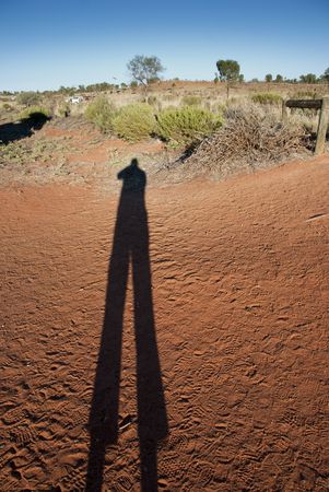 Australian Outback during Austral Winter, 2009の写真素材