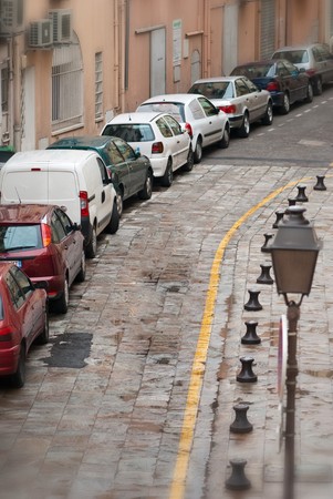 Cannes, on the Cote d'Azure, Franceの写真素材