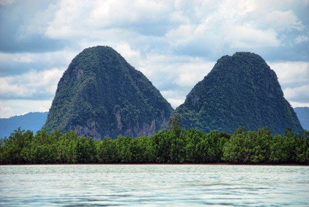 Detail of Thailand Island in the Phuket Province, Summer