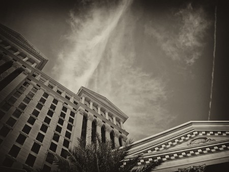 Architecture of Las Vegas in Nevada, USAの写真素材