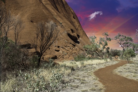 Colors of Australian Outback during Winter Season, Northern Territory, Australia