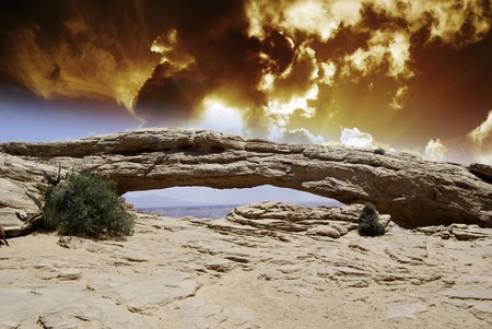 Nature of Arches National Park, U.S.A.の写真素材