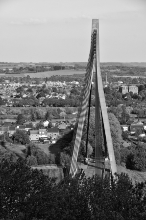 Giant Bridge near the City of Viseの写真素材