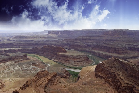 Grand Canyon Landscape and Clouds, U.S.A.の写真素材
