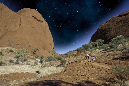 Starry Night over Australian Outback, Northern Territory