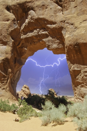 Nature of Arches National Park, U S A の写真素材