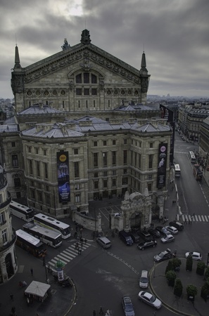 Detail of Paris in Winterのeditorial素材