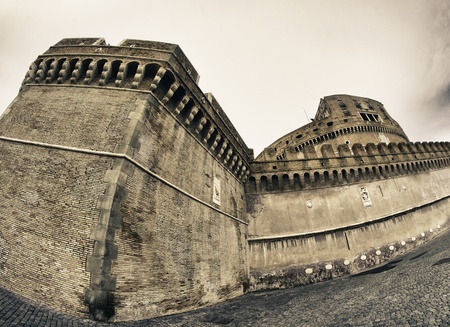 Castel Santangelo in Rome, Italyのeditorial素材