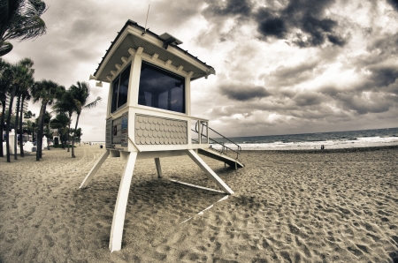 Beach of Fort Lauderdale, U S A の写真素材