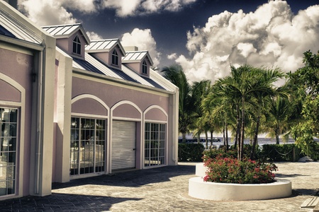 Typical Architecture of Grand Turk, Turks and Caicos Islandsのeditorial素材