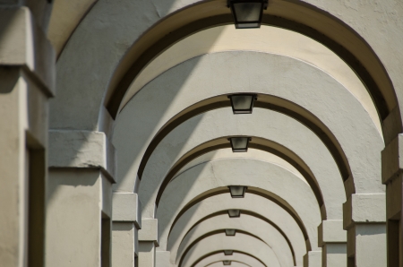 Architectural Detail of Florence in Italyの写真素材