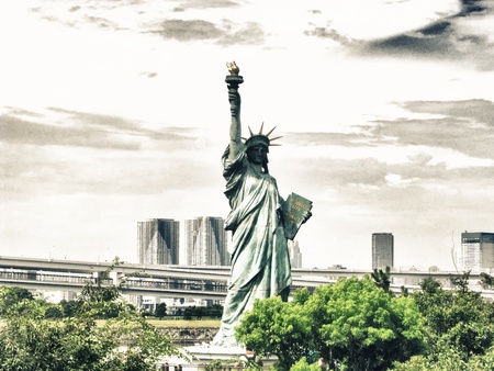 Architecture detail of Tokyo, Japanの写真素材