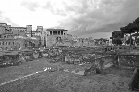 Fori Imperiali in Rome, Italyの写真素材