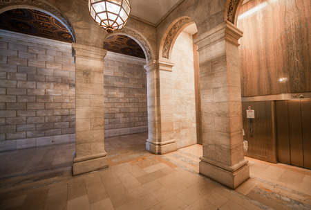 Superb architecture of New York Public Library.