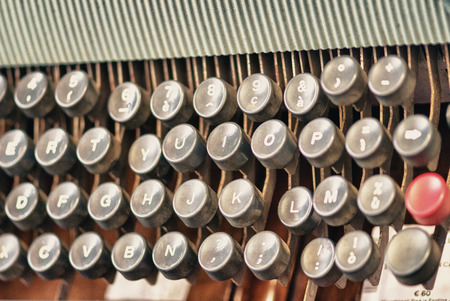 Vintage typewriter.の写真素材