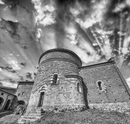 Ancient Castle in Tuscany.のeditorial素材