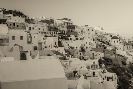 Classic architecture of Greek Island.の写真素材