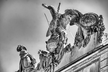 Vienna, Schoenbrunn Palace in summerのeditorial素材