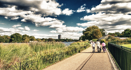 Hyde Park, London.
