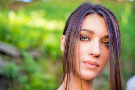 LUCCA, ITALY - NOV 1: Cosplay poses for camera during Lucca Comics Festival on November 1st, 2014 in Lucca, Italy. Lucca Comics is one of the biggest event for comics and cartoons In Europeのeditorial素材