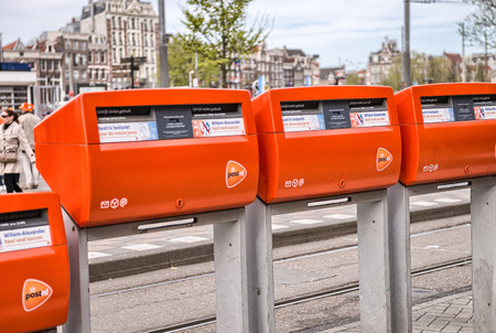 Amsterdam street sign.
