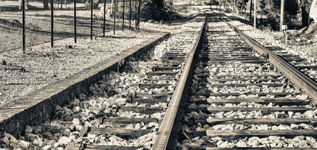 Railway.の写真素材