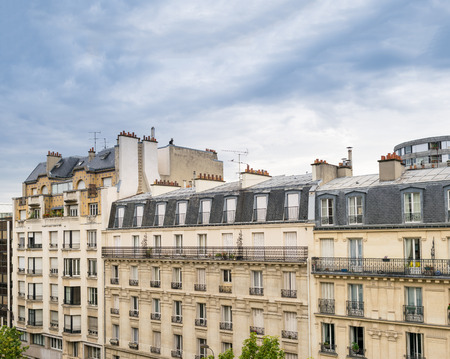 Buildings of Paris.