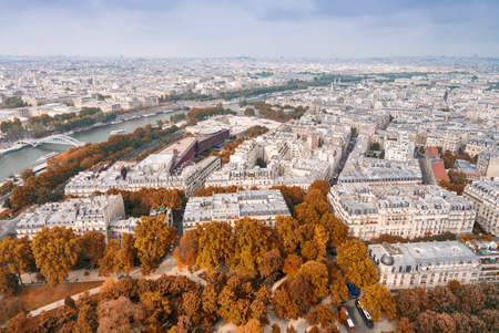 Beautiful Paris skyline.の写真素材