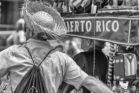 NEW YORK CITY - MAY 22, 2013: Times Square on a spring day. Approximately 330,000 people pass through Times Square dailyのeditorial素材
