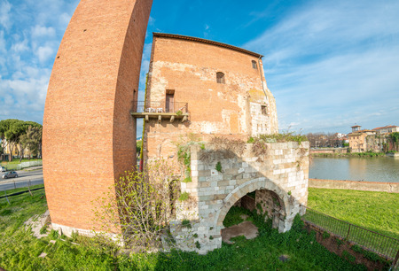 Pisa. The Citadel Tower.のeditorial素材