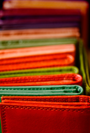 Market Colors and Objects in Florence, Italyの写真素材