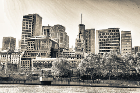 Melbourne, Victoria - Australia. Beautiful city skyline.の写真素材