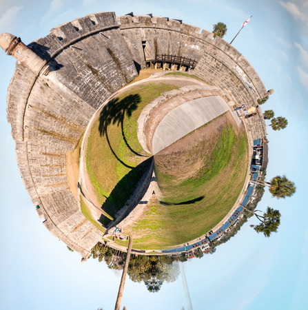 Planet St Augustine - Miniature planet of St Augustine San Marcos Castle.