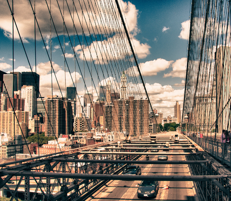 Architecture Detail of New York Cityの写真素材