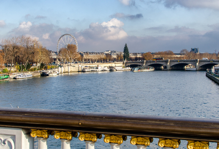 Paris, France. Aerial city view.の写真素材