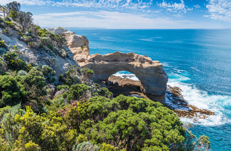 The Arch at Port Campbell National Park on the great ocean road in Victoria Australia.の写真素材