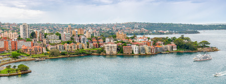 Kirribilli skyline at sunset, Sydney.の写真素材