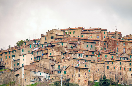 Beautiful Medieval Town of Tuscany.