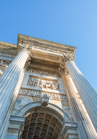 Arco della Pace (Porta Sempione) in Milan - Italy.の写真素材