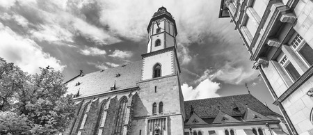 Thomaskirche in Leipzig, Saxony - Germany.のeditorial素材