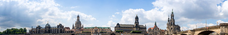 Dresden, Germany. Beautiful panoramic view.の写真素材