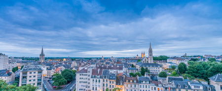 Caen Aerial View.の写真素材