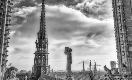 Paris, France. City aerial view.の写真素材