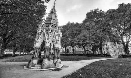 Victoria Tower Gardens near Westminster Palace, London.のeditorial素材