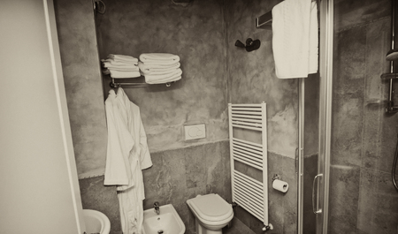 Detail of a Agriturismo in Tuscany, Italyの写真素材